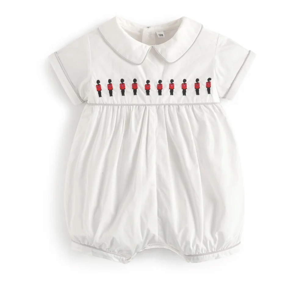 ADORABLE TODDLER SOLDIER BUBBLE OUTFIT